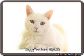 1. Ziggy Cat Vector