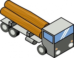 3d Truck clip art