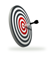 A Target With A Dart