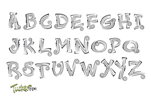 A vectored typeface sure to add some fun into whatever your message may be.