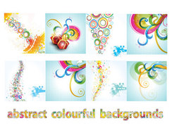 Abstract colourful backgrounds