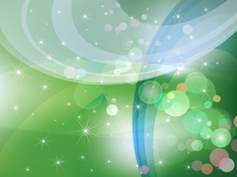 Abstract Green Sparkles
