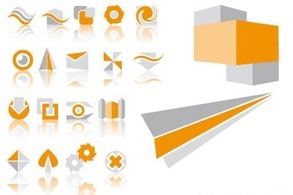 Abstract logo element