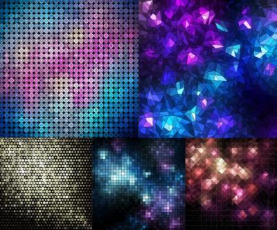 Abstract Mosaic Backgrounds