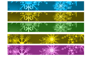 Banner Christmas Background