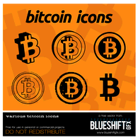 Bitcoin Vector Icons