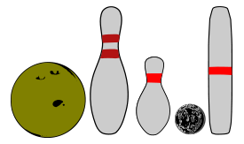 Bowling Pins and Balls
