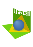 Brazil flag art 3D