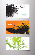 Business Card Abstract Vector