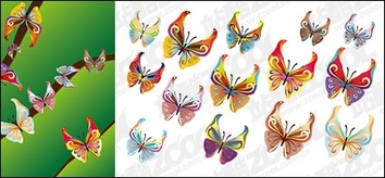Butterfly vector material