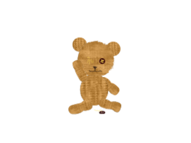 canvas Teddy Bear