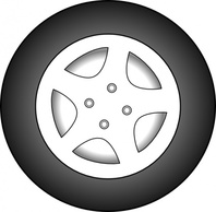 Car Cartoon Free Style Wheel Chrome Vehicle Detail Auto Wheels Rim Tire Tires Alloy Titanium ...
