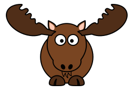 Cartoon Moose