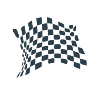 Chequered Flag Abstract Icon