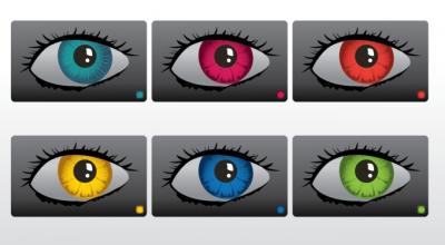 Colourful eyes
