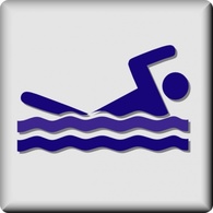 Computer Icon Symbol Icons Person Cartoon Symbols Free Hotel Gym Pool Swimming Poo Swim Swiming ...
