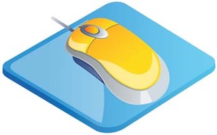Computer Mouse Vector 3