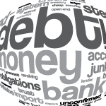 Debt Word Cloud Vector
