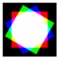 Dodecagon Color Mixing