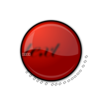 Fancy Red Button Matt To 01