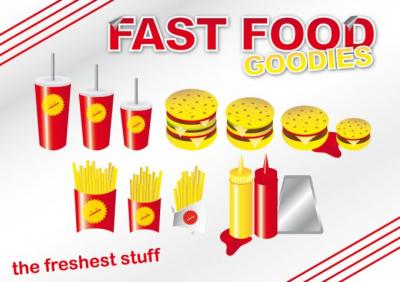 Fast food vectors