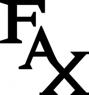 Fax Icon clip art
