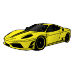 Ferrari Car Free Vector