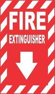 Fire Extinguisher Sign Vector