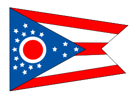 Flag of the state of Ohio