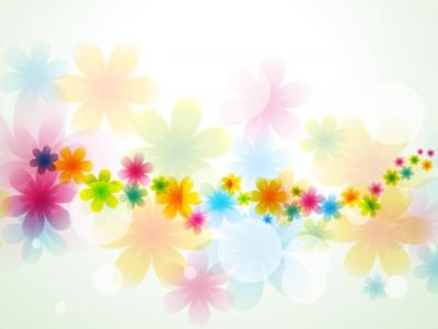 Flower Blur Vector