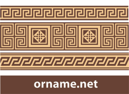 Free Greek Vector Ornament â€“ Meander Borders