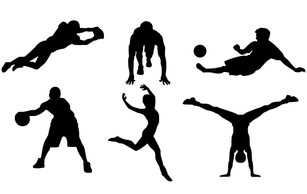 Free Sports Vector Silhouettes