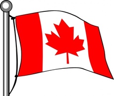 Ganson Flag Symbol Canada Cartoon Signs Symbols Flying Flags Canadian Northamerica Falg