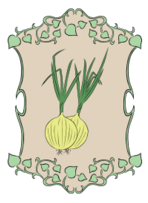 Garden Sign Onion