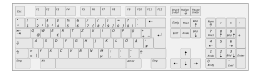 German computer keyboard layout