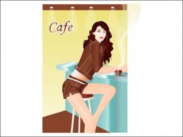 Girl In Cafebar