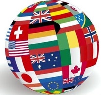 Global world flags