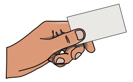 Hand With Card