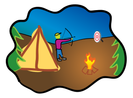 Happy Camping Archery