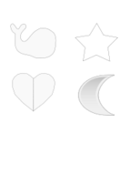 Heart silhouette