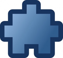 Icon Blue Jean Victor Balin Puzzle