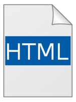Icon HTML - ÃƒÂcone