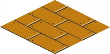 Isometric Floor Tile clip art