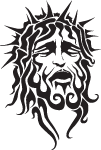 Jesus Vector Drawing