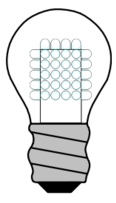 Light Bulb LED OFF