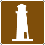 Lighthouse Vector Road Sign