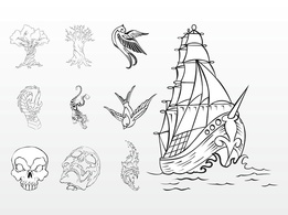 Marine Tattoos