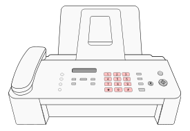 Modern Fax Machine