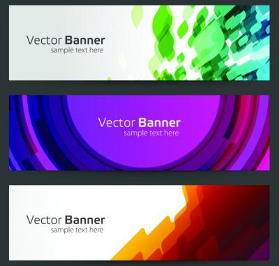 Modren Vector Banners