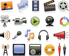 Multimedia Icons